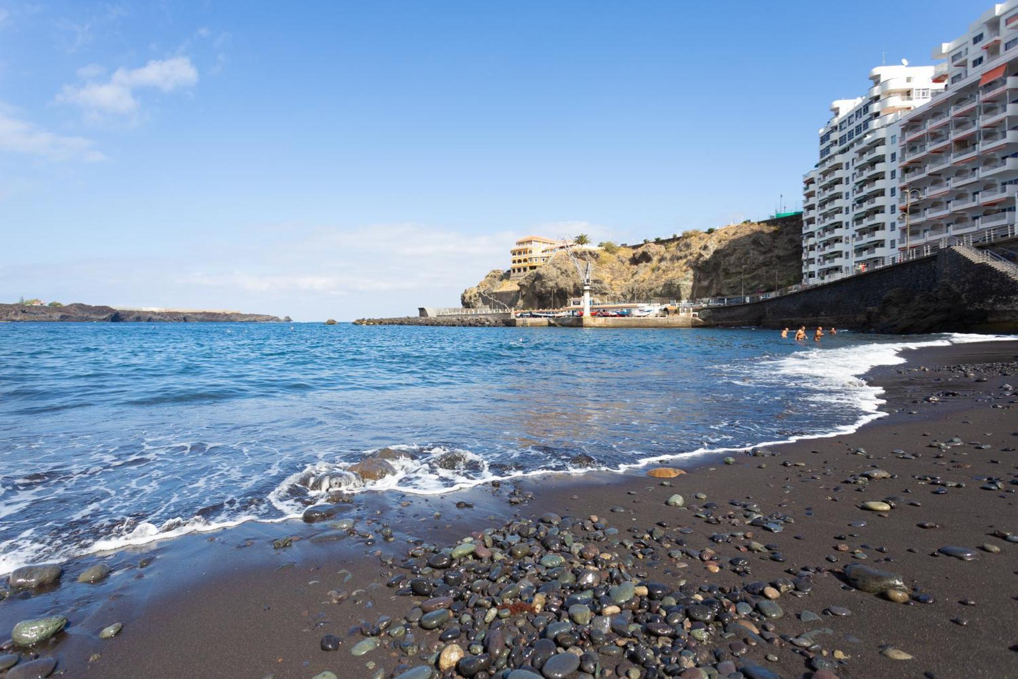 Cozy Seafront Studio With Balcony & Ocean Views San Marcos  Exterior foto