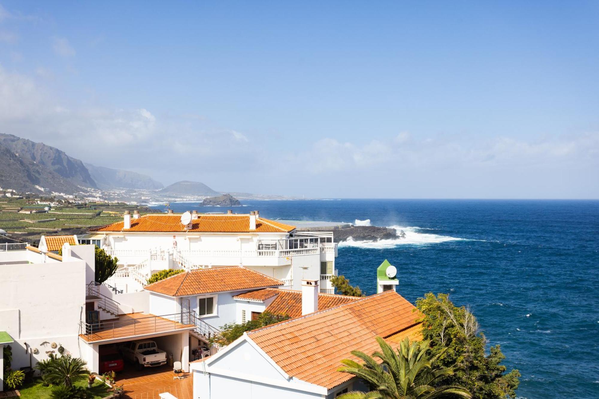 Cozy Seafront Studio With Balcony & Ocean Views San Marcos  Exterior foto